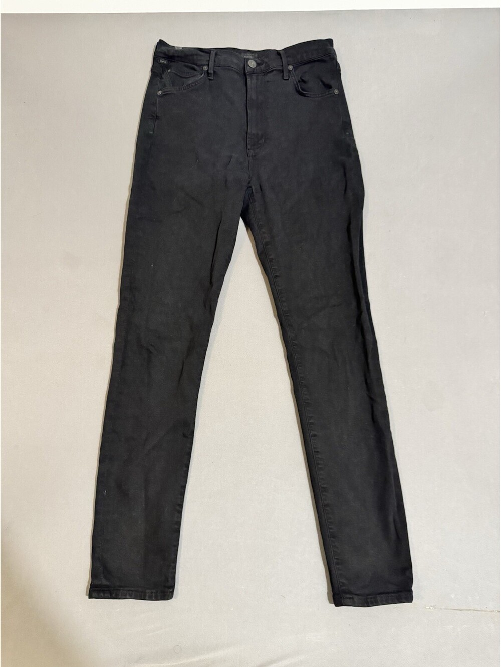Citizens of Humanity Chrissy Uber High Rise Skinny Black Stretch Jeans Size 29